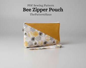 Wzór na kopertówkę Kent – torebka na nadgarstek ze szwem ukośnym (PDF)