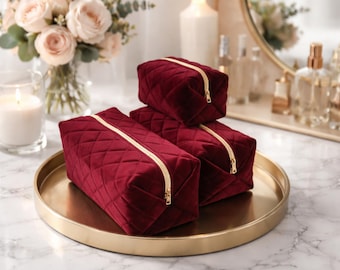 Wykrój na pikowaną kosmetyczkę dla początkujących, pudełkowa saszetka, A0/A4