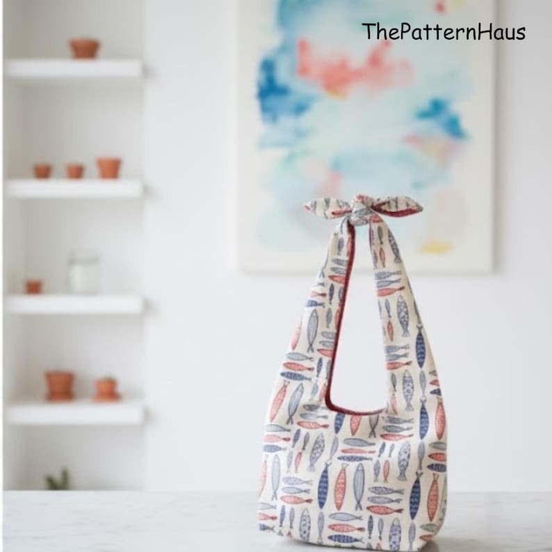 Reversible Slouchy Tote Bag Sewing Pattern – Beginner Friendly (PDF) - Etsy