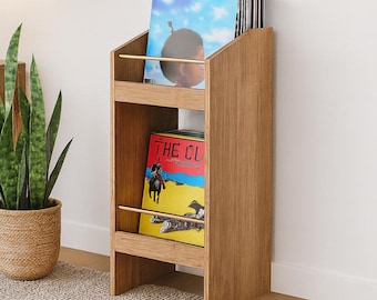 DIY Vinyl Record Display Unit | Woodworking Plan (PDF) Instant Download