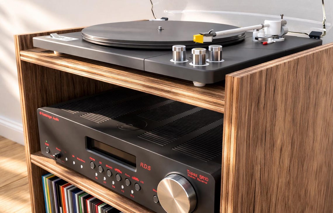 Fascinating Diy Turntable Stand Images