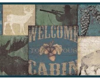 Outdoors Wilderness Images Wallpaper Border BP8354bd