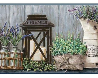 Garden Wallpaper Border AC4357bd