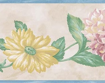 Floral Trail Wallpaper Border 418b130