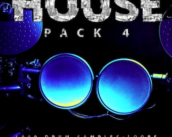 Ritmos y baterías de música house, parte 3, con una biblioteca de muestras EDM de 9 GB para Ableton, Cubase, FL Studio, Pro Tools, Logic Pro y Reason.