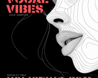 EDM Vocal Sample Pack: Uplifting Loops & One Shots (1100+ Royalty-Free)