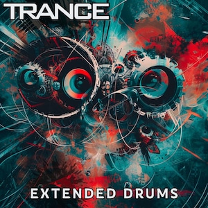 Extended Trance Drums 8GB with 4300+ WAV Loops FX Kicks Snares Royalty Free Ableton Logic Pro Tools FL Studio One Reason Cubase Music Maker