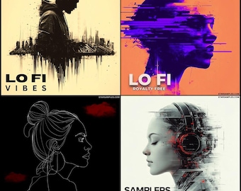 Paquete de muestras de hip hop LoFi: paquete esencial, más de 9900 archivos WAV (descarga digital)