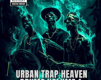 アーバントラップドラムループ：WAVサンプル、ロイヤリティフリー（Vol. 1デジタルダウンロード）