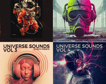 964 Sylenth1 Presets Bundle – Universe Sounds, Volumes 1-4