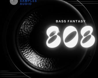 Muestras de bajo 808 / Música trap, hip hop y drill (paquete descargable de audio WAV)