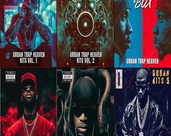 Urban Trap Construction Kits: 260+ Kits with Beats, Samples, Loops (28GB+ Bundle)