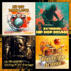 Hip Hop Drum Samples Super Bundle: 17,420 WAV Loops