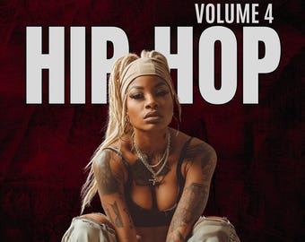 ヒップホップ Vol 4 サンプルパック 3900 WAVループ MIDIファイル トラップ ラップ ドラムキット FL Studio Ableton Logic Pro Tools Reason Music Maker対応