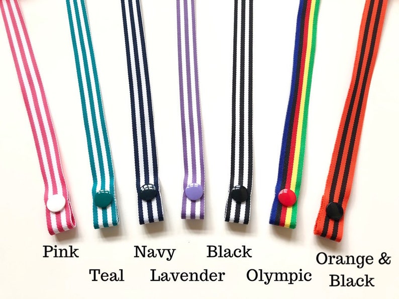 Face Mask Lanyard Breakaway Mask Holder Kids Adults Mask Etsy