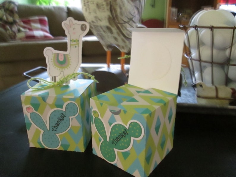 Llama Candy Boxes Set of 16 or 32 in 3 Sizes with Free Shipping