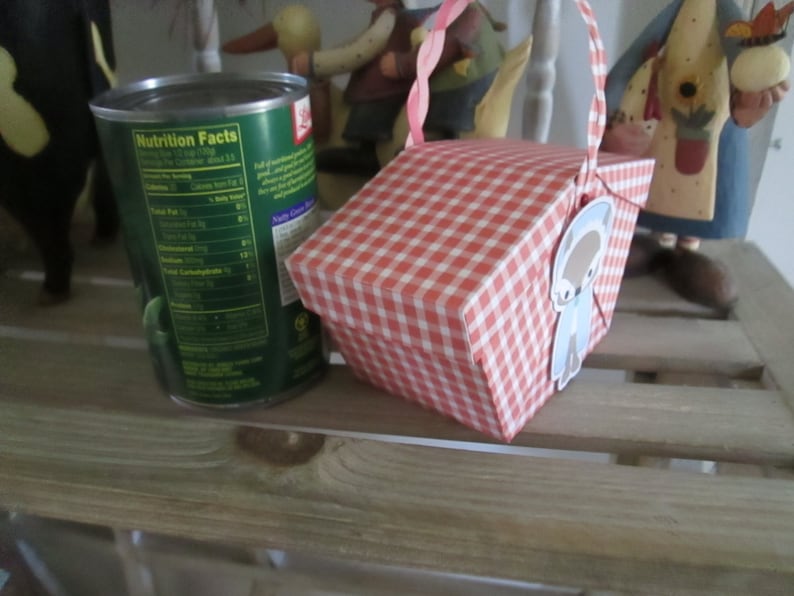 Little Red Riding Hood Mini Picnic Basket Boxes Set of 14 With Etsy