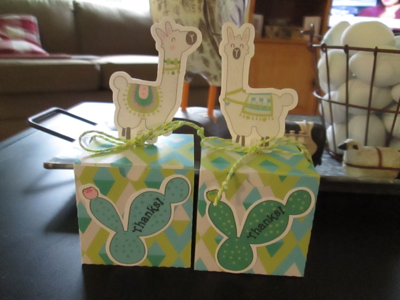 Llama Candy Boxes Set of 16 or 32 in 3 Sizes with Free Shipping