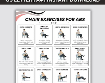 Afdrukbare stoeloefeningen voor buikspieren, poster herenstoeloefening, stoeloefeningen afdrukken, stoeloefening grafiek pdf, stoeloefeningen voor mannen