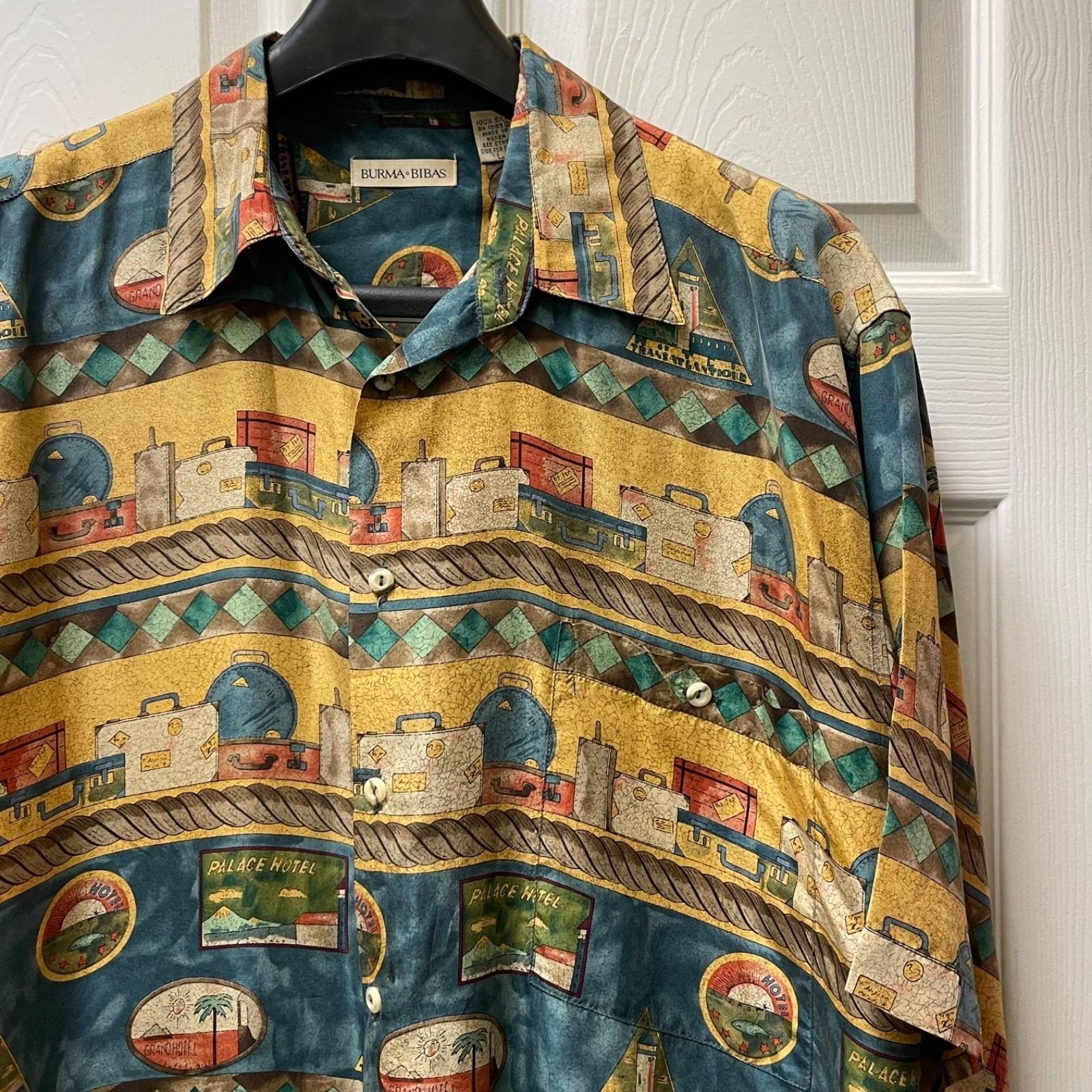 burma bibas dress shirts Burma Bibas Classics Men's Button Up Long Sleeve Shirt Size: Large