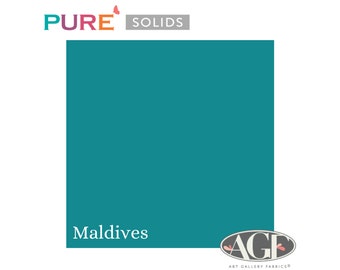 Pure Solids Maldives (PE-497) Quilting Cotton - Art Gallery Fabrics - By-the-yard, half yard, quarter yard, and fat quarter