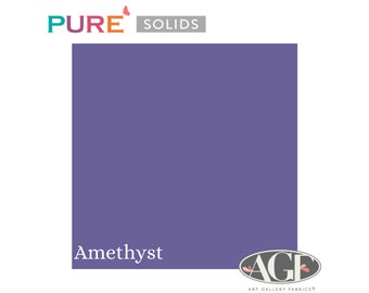 Pure Solids Amethyst (PE-532) Quilting Cotton - Art Gallery Fabrics - By-the-yard, half yard, quarter yard, and fat quarter