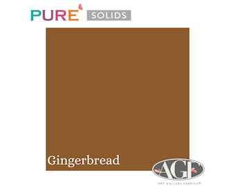 Art Gallery Fabrics Pure Solids | Gingerbread | PE513