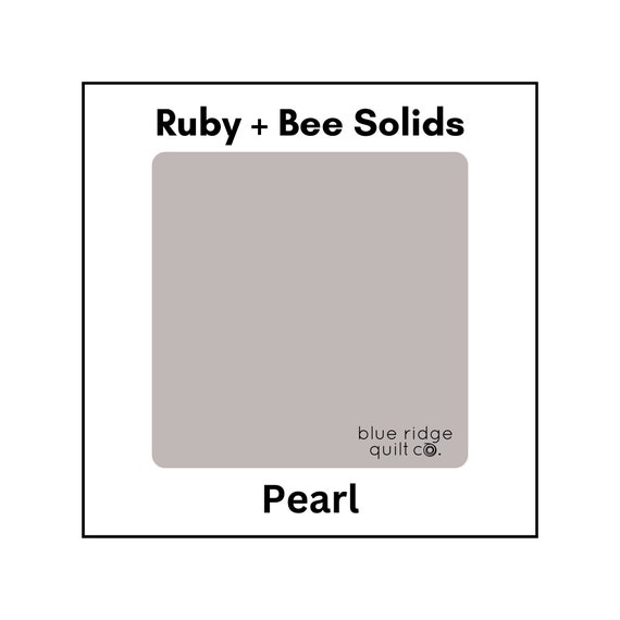 Ruby + Bee: Pearl Ruby + Bee: Pearl