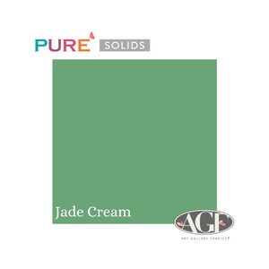 Pure Solids Jade Cream (PE-478) Quilting Cotton | Art Gallery Fabrics