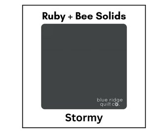 Stormy Ruby + Bee Solids | Windham Fabrics