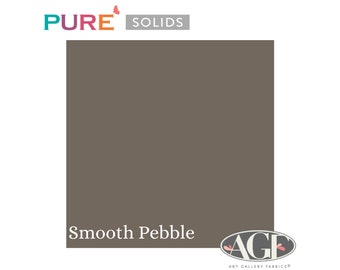 Pure Solids Smooth Pebble (PE-469) Quilting Cotton - Art Gallery Fabrics - By-the-yard, half yard, quarter yard, and fat quarter