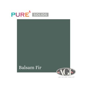 Pure Solids Balsam Fir (PE-556) Quilting Cotton | Art Gallery Fabrics | Sold by the half yard.