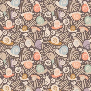 Snails Driftwood – Slow Summer by Suzy Quilts