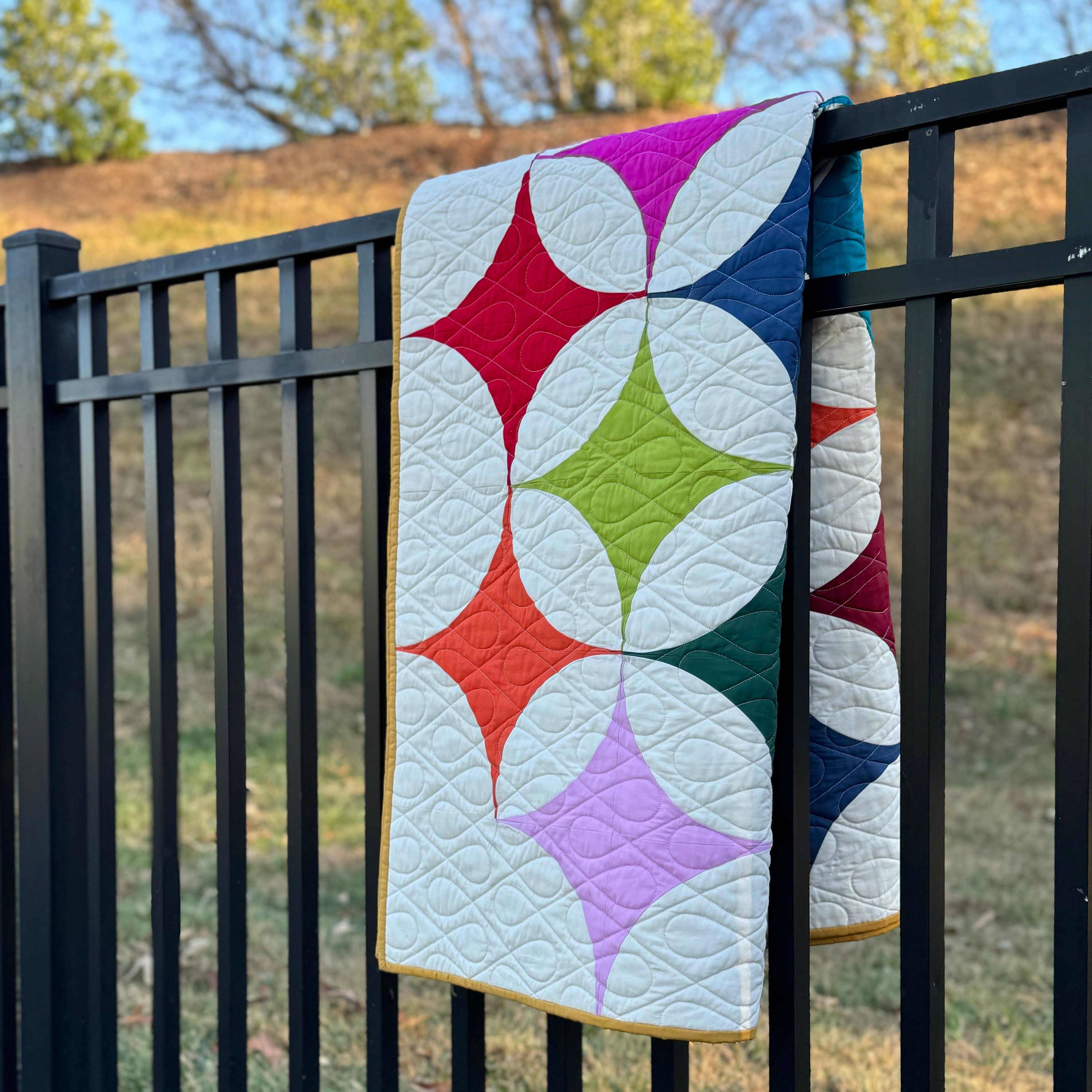 Holiday Lights Quilt Pattern PDF Digital Download Etsy