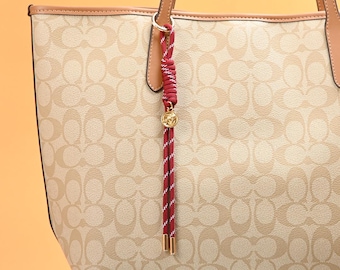Personalized Zodiac Bag Charm, Braided Rope Keychain, Star Sign Pendant