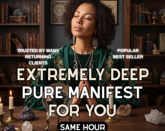 Etsy Hexenmanifestation, Manifest für mich, psychische Lesung, reines Manifest für dich, Liebe manifestieren, genaue Liebe lesen