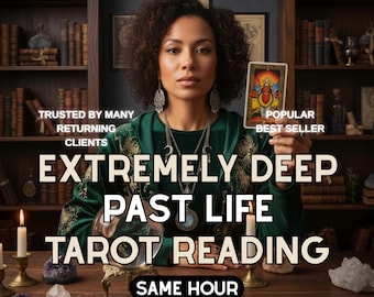 Detailed Past Life Tarot Reading, Same Hour Soul Path Tarot Reading, Reincarnation Reading, Spiritual Guidance, Psychic Reading