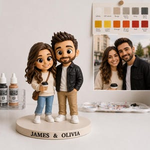 Custom Figurine | Personalized 3D figurine| wedding gift | cake topper figurine | couples and families