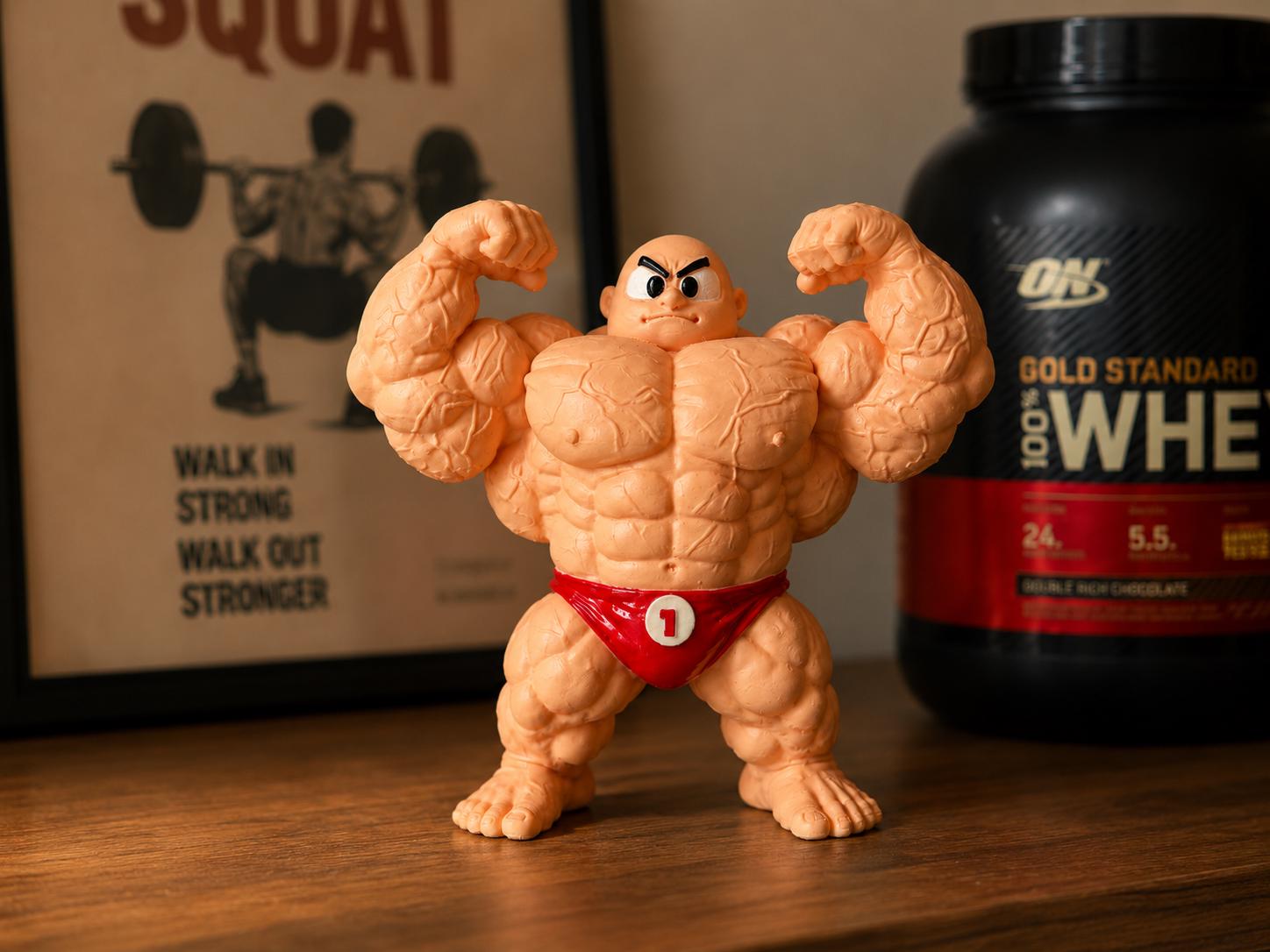 Bodybuilder figurine - Etsy 日本