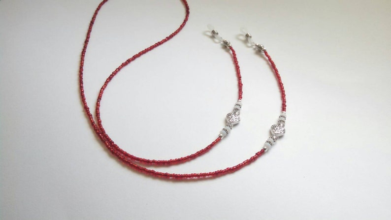 Musa-red eye glass chainunique glass holdereyeglass chain beadedchic gifts for mombeaded eye glasses chaineyeglass chainglasses chain