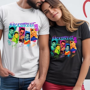 Backstreet Boys Vintage Shirt, 90s Pop Music Bring Back Memories Tee, Retro Boy Band T-Shirt for Men Women