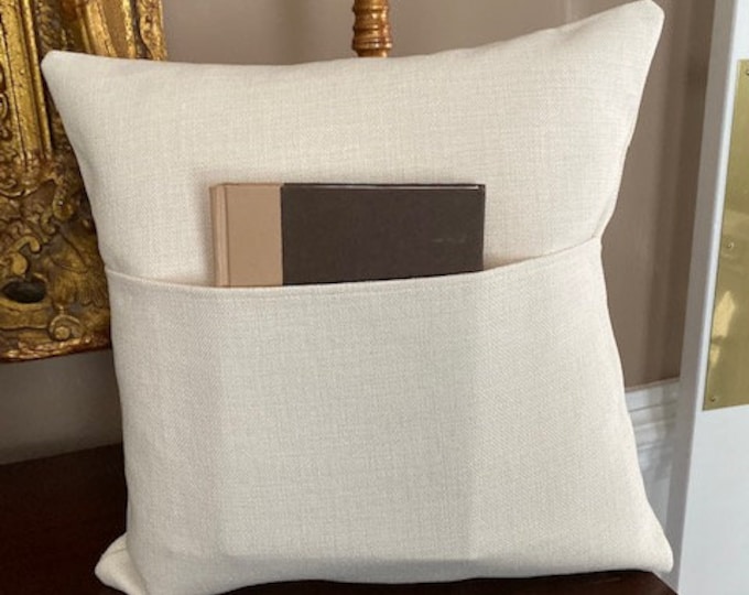 BLANK Sublimation 16 Book Pillow Cover Etsy