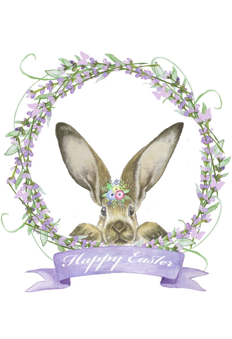 Bunny Pillow Digital Easter Bunny Bunnies Digital Design Easter PNG Sublimation Design