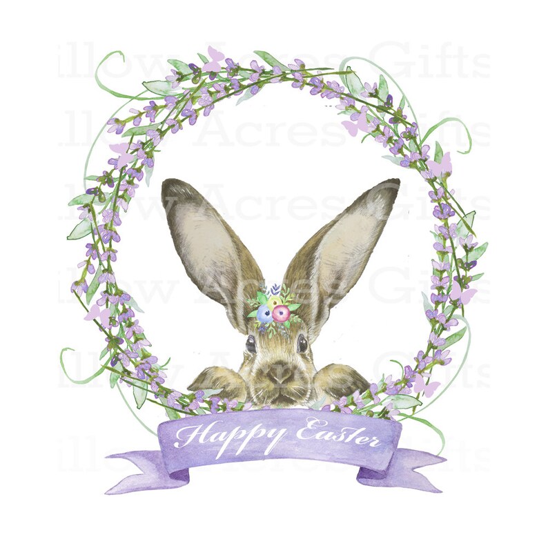 Bunny Pillow Digital Easter Bunny Bunnies Digital Design Easter PNG Sublimation Design