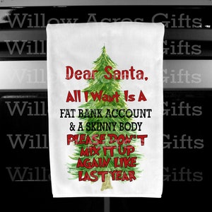 Kerstmis handdoek, SUBLIMatie design, Christmas design, Christmas PNG, Funny keuken handdoek