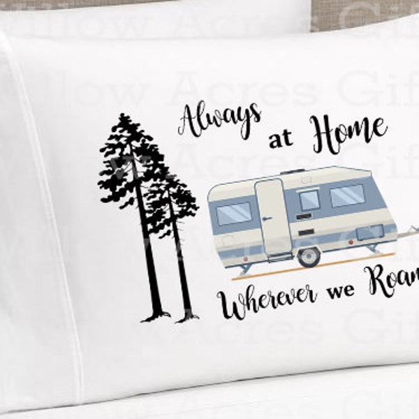 Digital Pillowcase Design, Camping Pillowcase Sublimation Design,