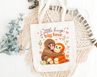 Monkey Couple Hug PNG, Valentine Clipart, Kids Shirt Sublimation Design (Digital Download)