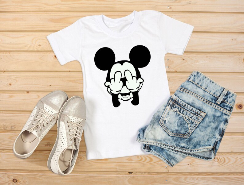 Musse Pigg SVG-paket, Anpassat namn, Födelsedags-T-shirt, Direktnedladdning (Digital Nedladdning) bild 5