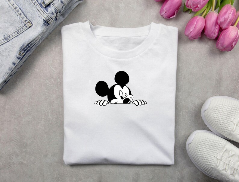 Musse Pigg SVG-paket, Anpassat namn, Födelsedags-T-shirt, Direktnedladdning (Digital Nedladdning) bild 8