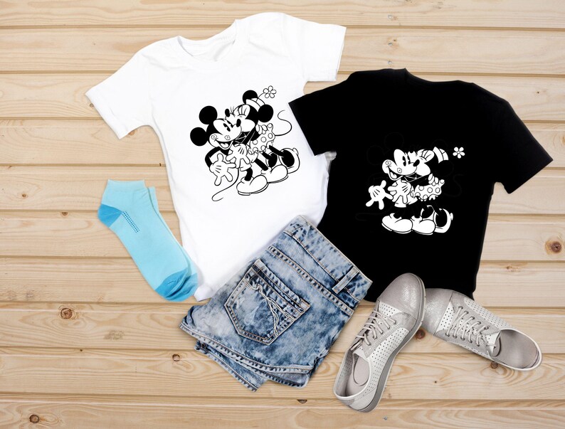 Musse Pigg SVG-paket, Anpassat namn, Födelsedags-T-shirt, Direktnedladdning (Digital Nedladdning) bild 6